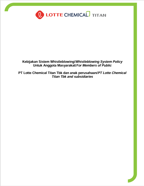 Whistleblowing Policy Ver 2.0